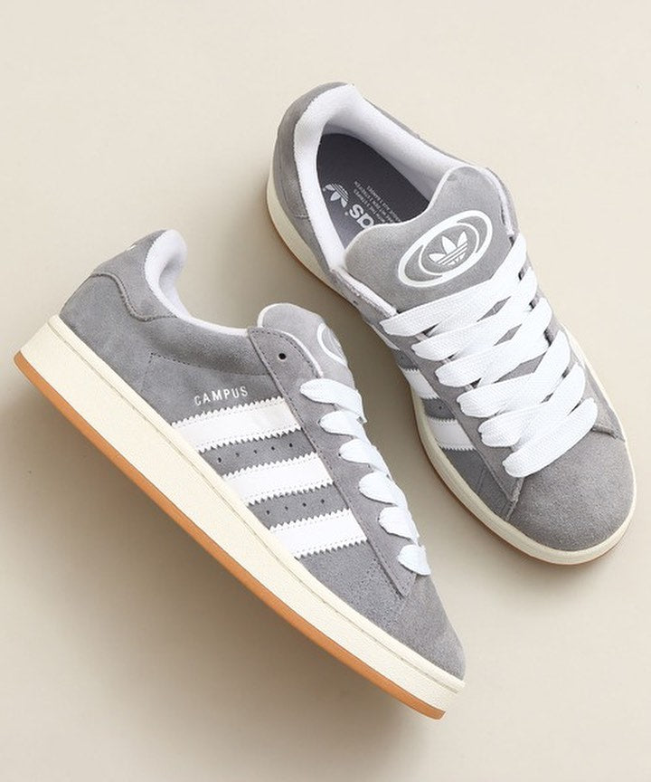 adidas gazelle silver green womens Adidas Campus 00s Black White Gum GS main image 0