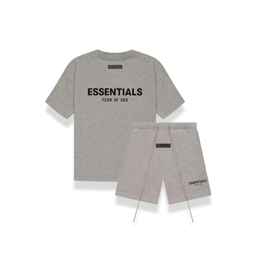 Fear of God Essentials Dark Oatmeal Zomer Set