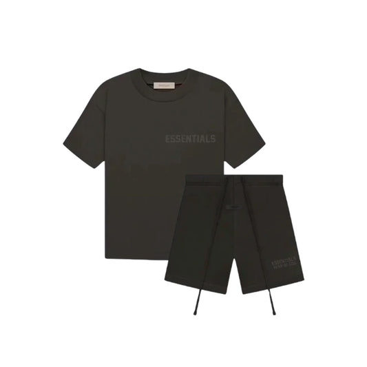 Fear of God Essentials Off Black Zomer Set