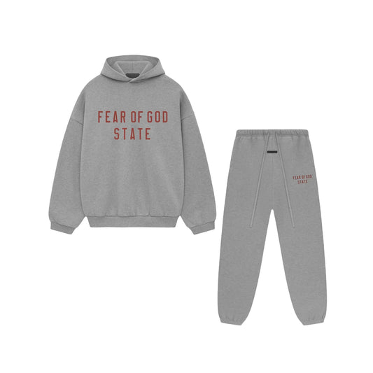 Fear of God Essentials FW24 State Dark Heather Full Set