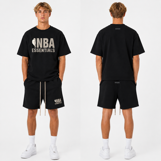 NBA Black Beige Summer Set