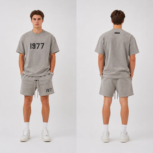Fear of God Essentials Dark Oatmeal 1977 Zomer Set