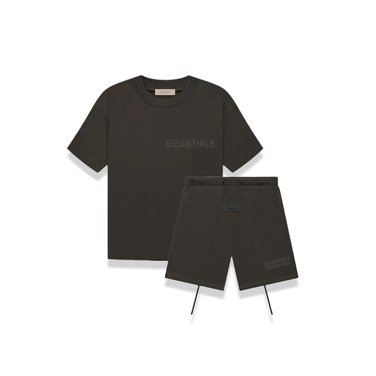 Fear of God Essentials Off Black Zomer Set