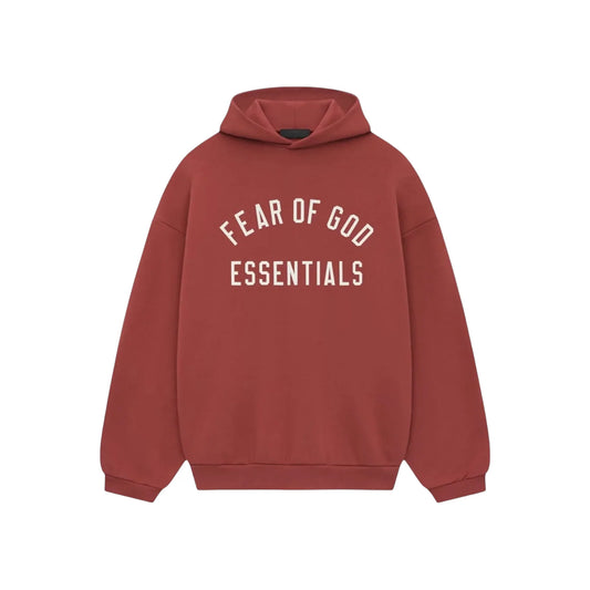 Fear of God Essentials FW24 Crimson Red Full Set