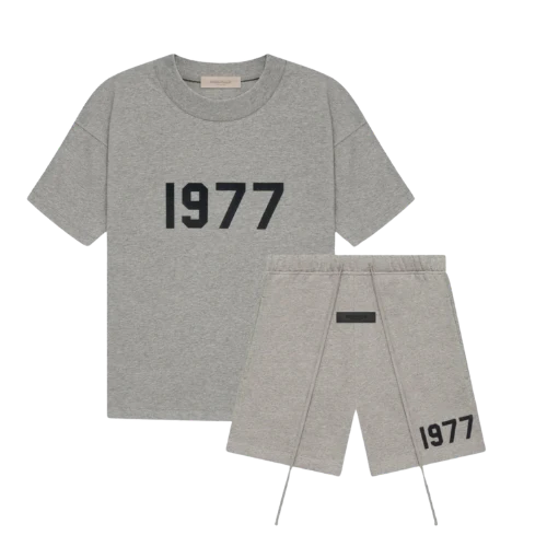 Fear of God Essentials Dark Oatmeal 1977 Zomer Set